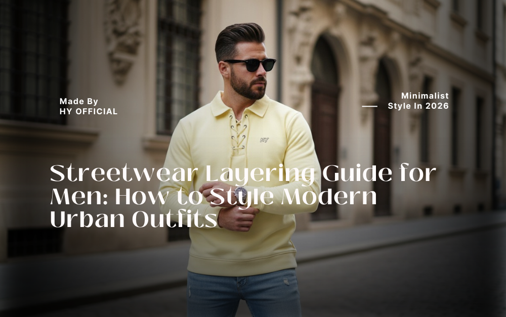 Streetwear Layering Guide for Men: How to Style Modern Urban Outfits