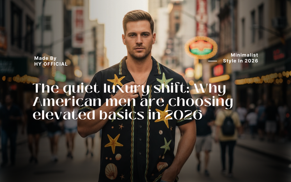 The quiet luxury shift: Why American men are choosing elevated basics in 2026
