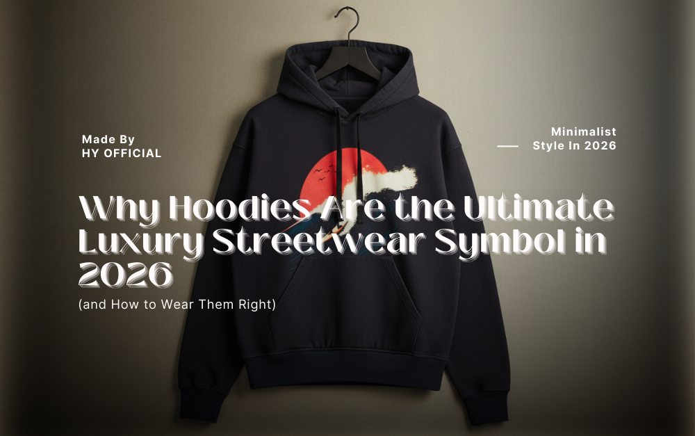 Why Hoodies Are the Ultimate Luxury Streetwear Symbol in 2026 (and How to Wear Them Right)