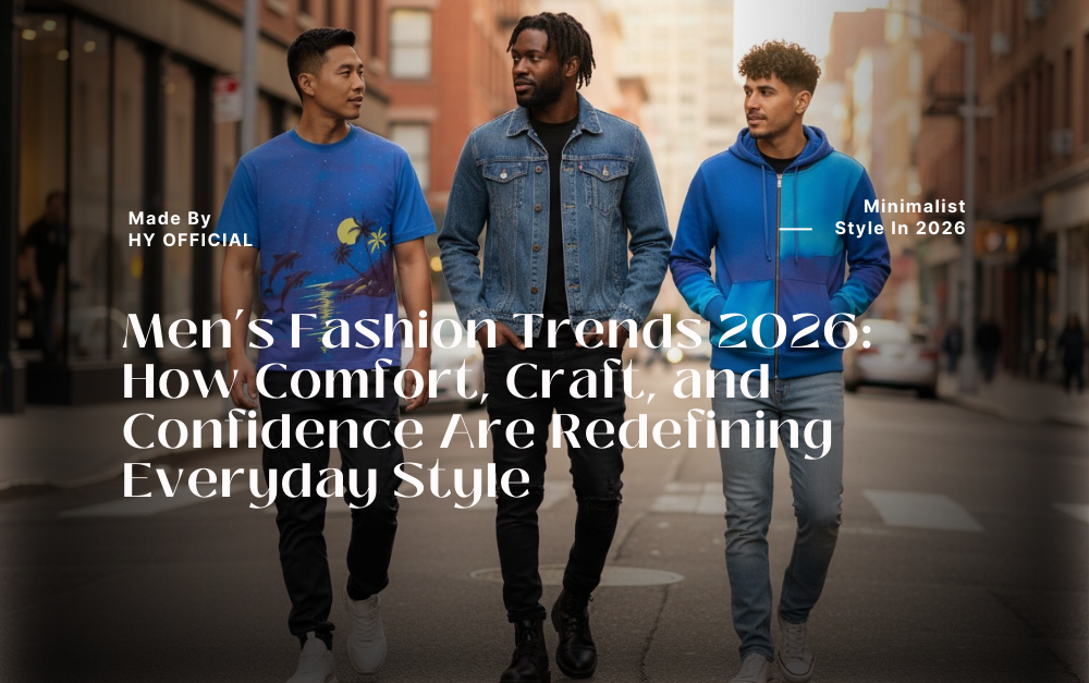 Men’s Fashion Trends 2026: How Comfort, Craft, and Confidence Are Redefining Everyday Style