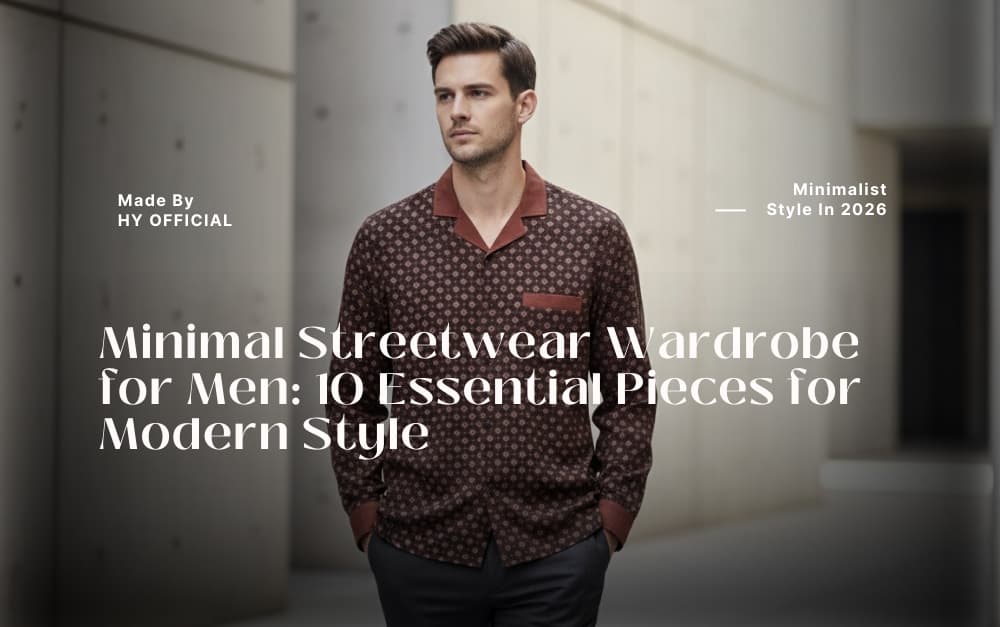 Minimal Streetwear Wardrobe for Men: 10 Essential Pieces for Modern Style