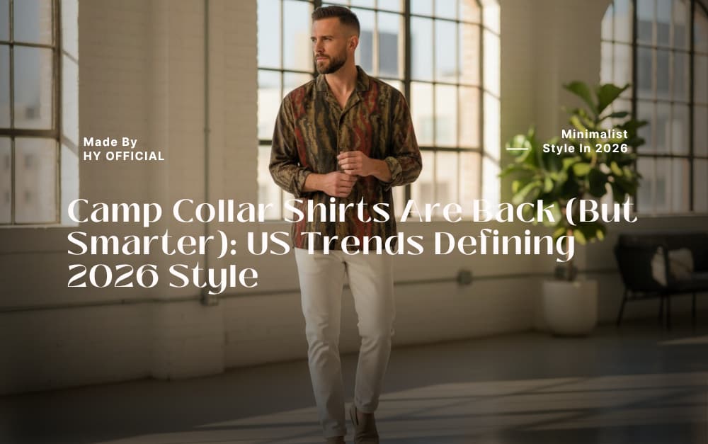 Camp Collar Shirts Are Back (But Smarter): US Trends Defining 2026 Style