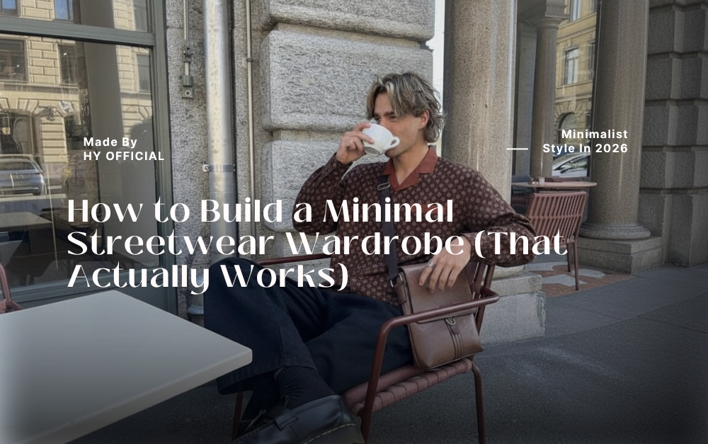 How to Build a Minimal Streetwear Wardrobe (That Actually Works)