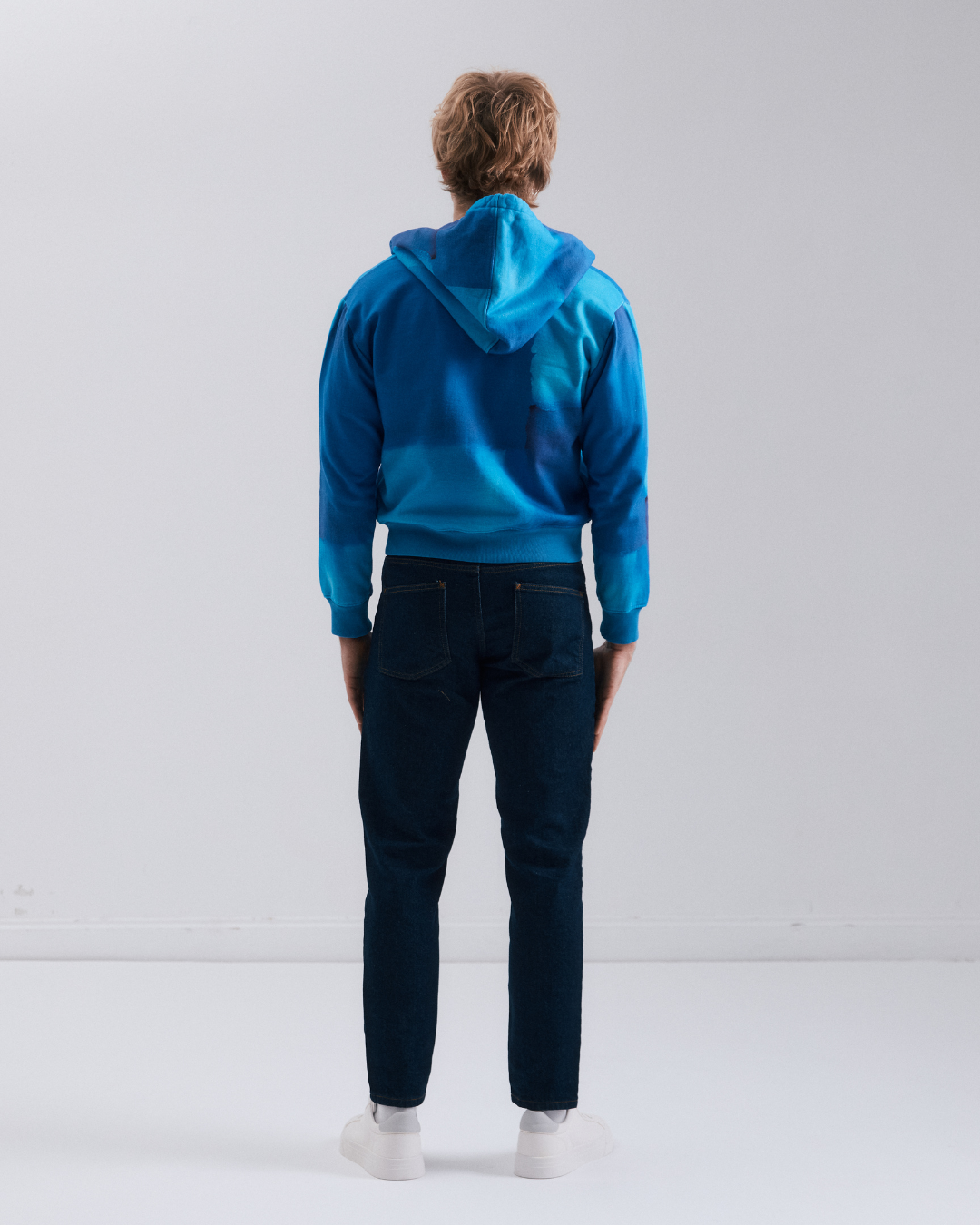 Blue Mirage Dual-Zip Hoodie