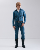 Iron Rider Biker Denim Jacket