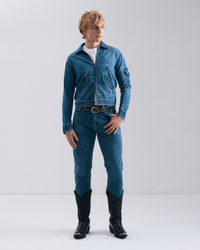 Iron Rider Biker Denim Jacket