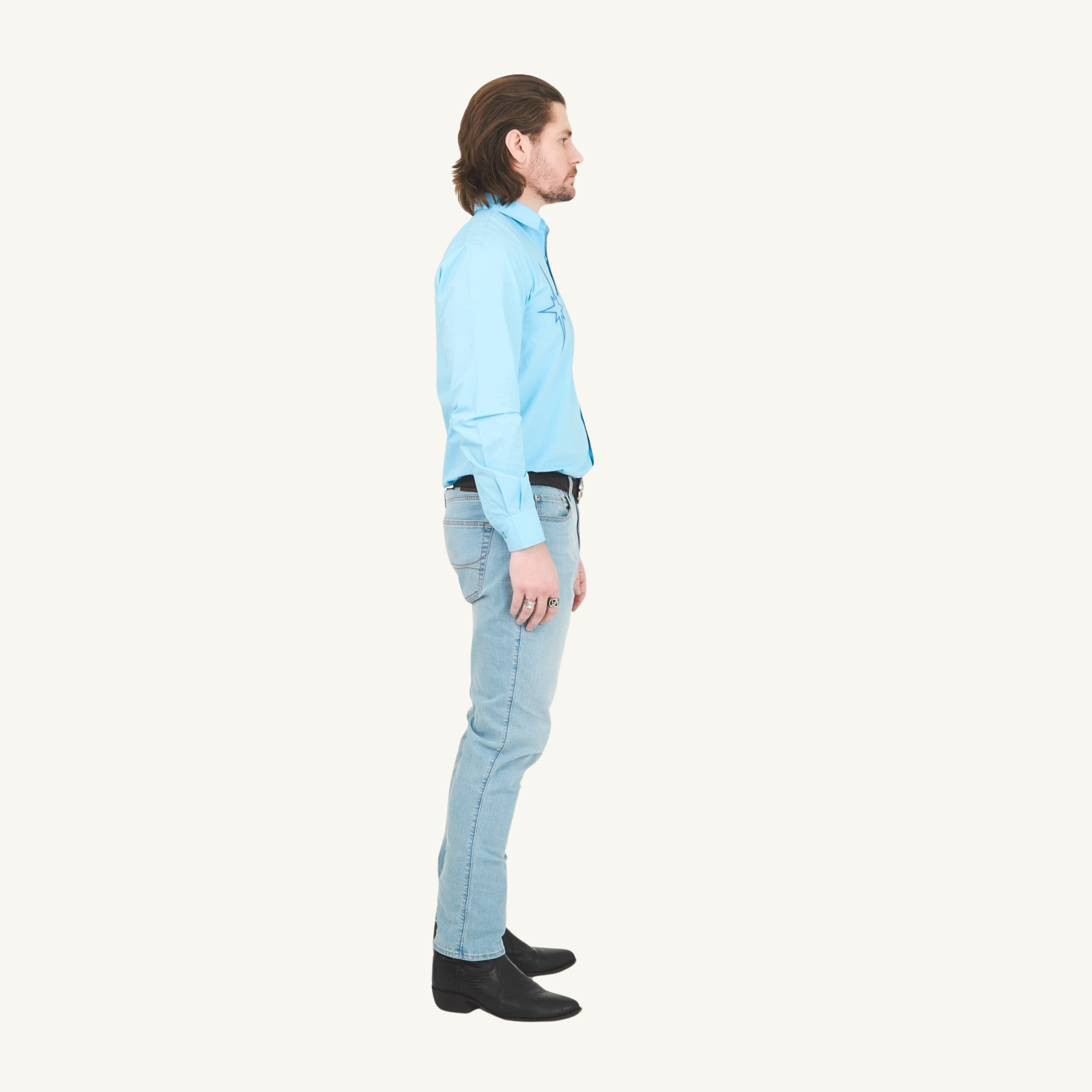 Western Double Star Full Sleeve Shirt