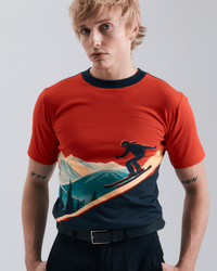 Alpine State of Mind Ski Print Tee