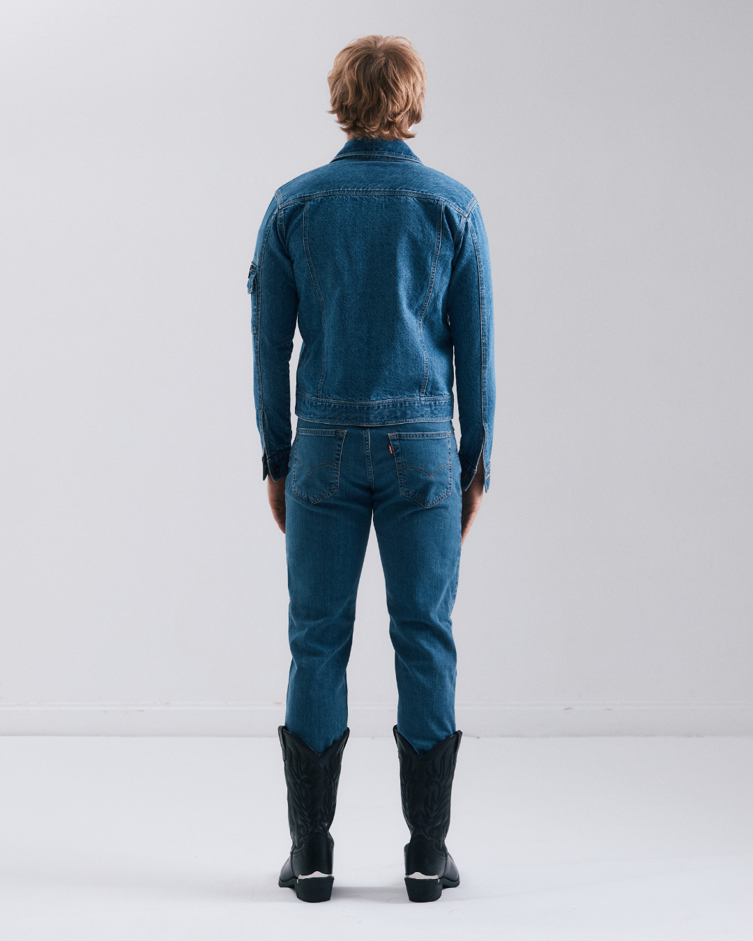 Iron Rider Biker Denim Jacket